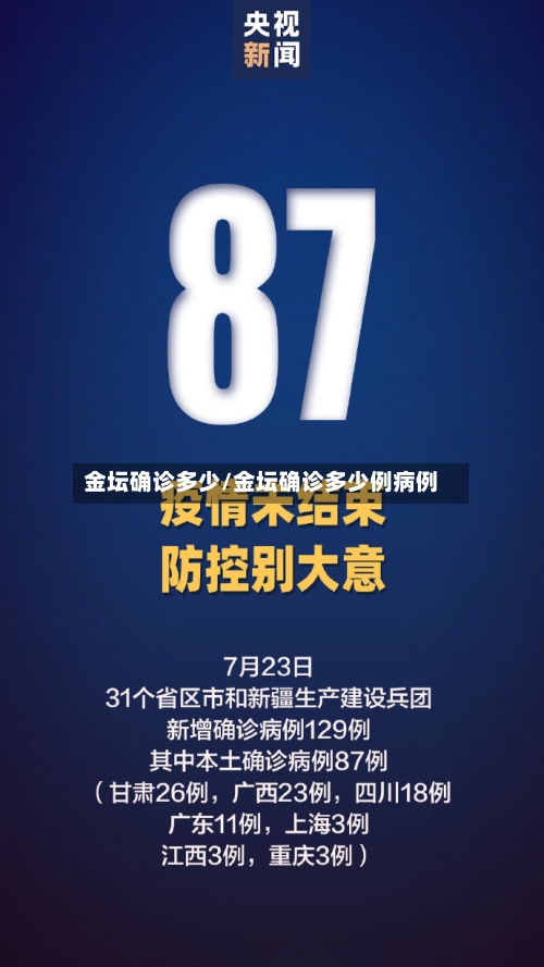金坛确诊多少/金坛确诊多少例病例-第3张图片