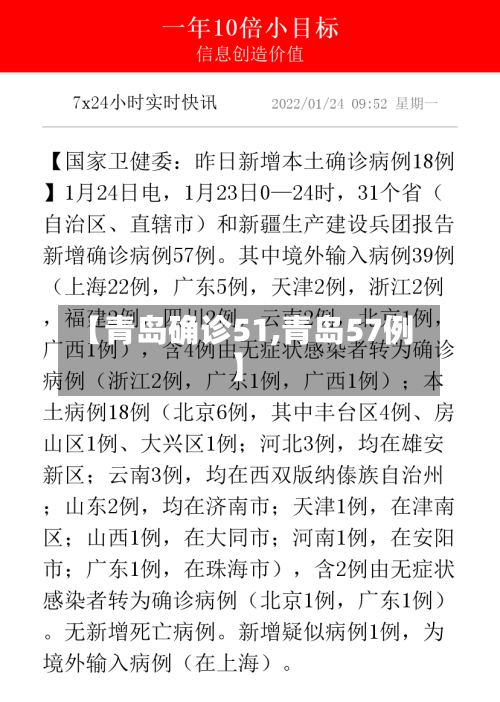 【青岛确诊51,青岛57例】