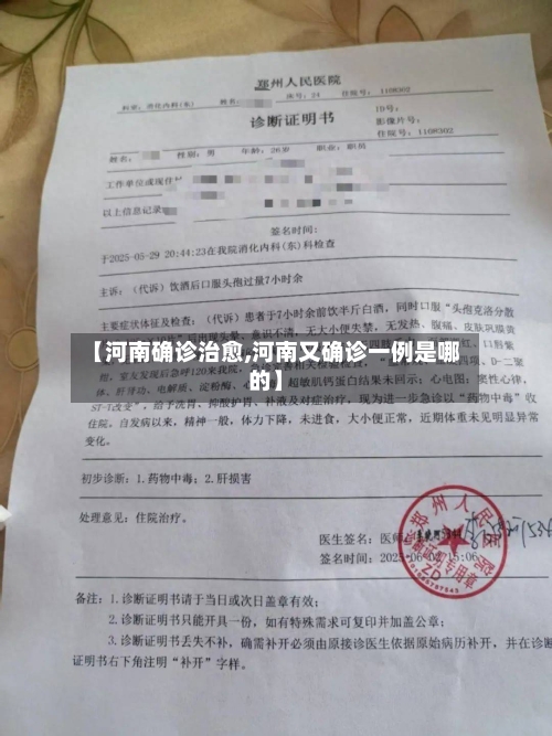 【河南确诊治愈,河南又确诊一例是哪的】-第2张图片