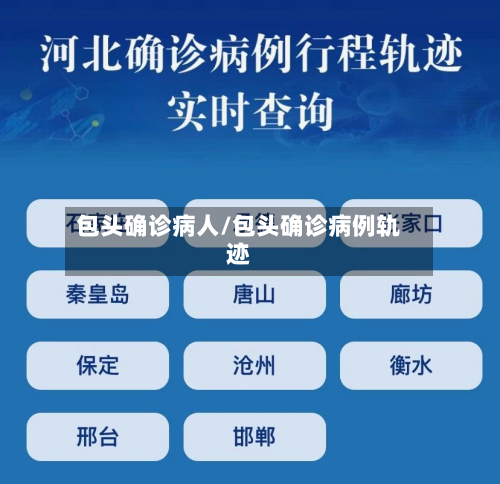 包头确诊病人/包头确诊病例轨迹