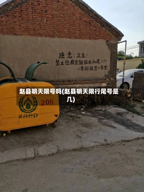 赵县明天限号吗(赵县明天限行尾号是几)