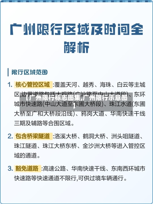 【广州限行标志图集,广州限行示意图】