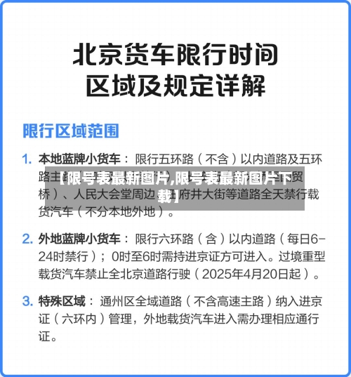 【限号表最新图片,限号表最新图片下载】-第2张图片