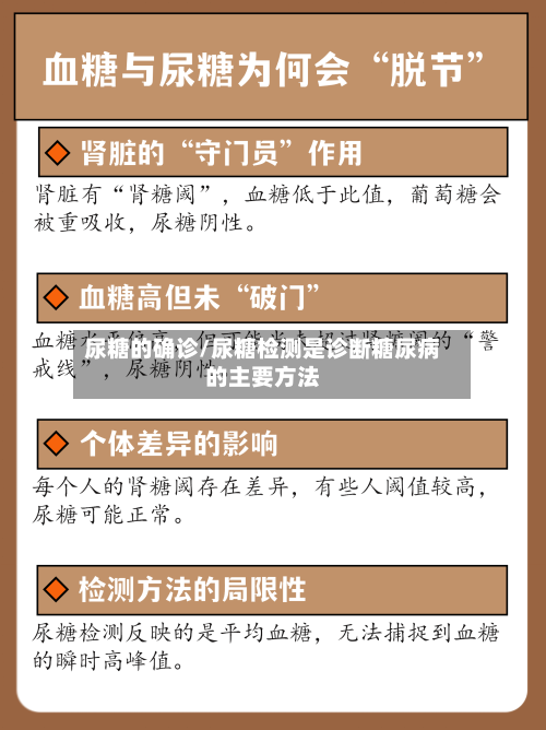 尿糖的确诊/尿糖检测是诊断糖尿病的主要方法-第2张图片