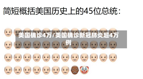 美国确诊4万/美国确诊新冠肺炎超4万例-第3张图片