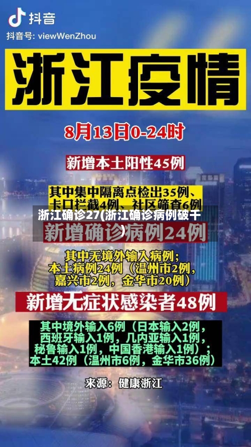 浙江确诊27(浙江确诊病例破千)-第3张图片