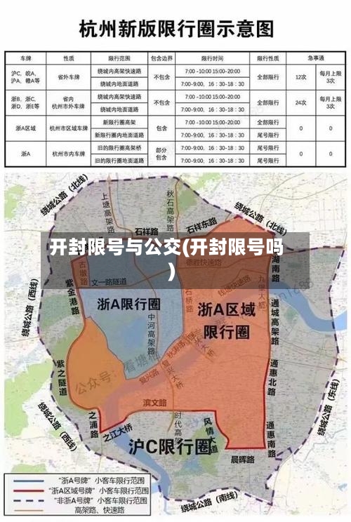 开封限号与公交(开封限号吗)-第3张图片