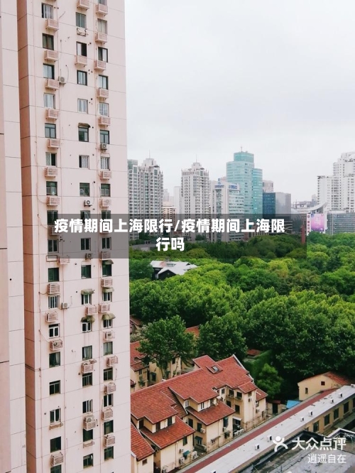 疫情期间上海限行/疫情期间上海限行吗-第2张图片