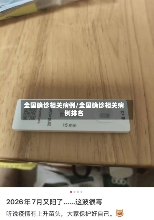全国确诊相关病例/全国确诊相关病例排名-第2张图片