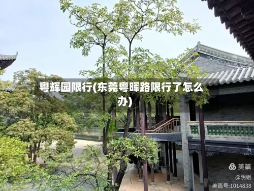 粤辉园限行(东莞粤晖路限行了怎么办)-第2张图片