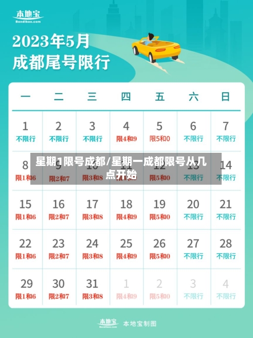 星期1限号成都/星期一成都限号从几点开始