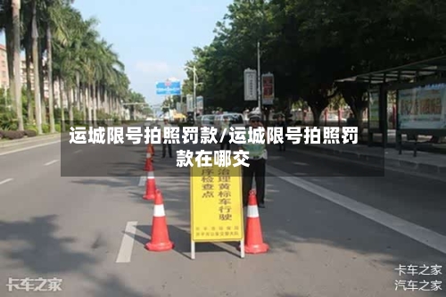 运城限号拍照罚款/运城限号拍照罚款在哪交-第3张图片