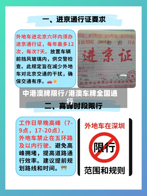 中港澳牌限行/港澳车牌全国通行-第2张图片
