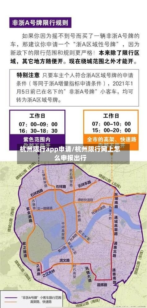 杭州限行app申请/杭州限行网上怎么申报出行