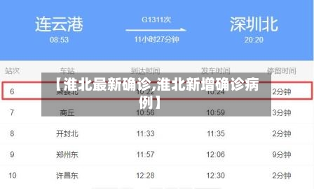 【淮北最新确诊,淮北新增确诊病例】-第2张图片