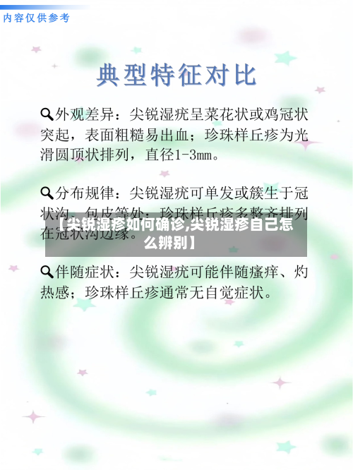 【尖锐湿疹如何确诊,尖锐湿疹自己怎么辨别】