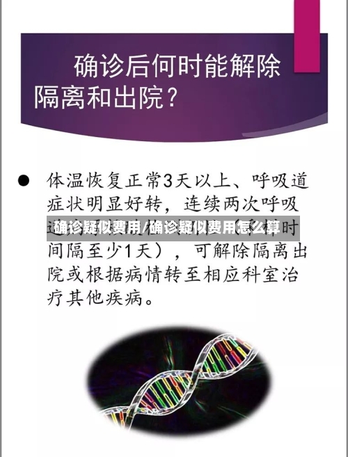 确诊疑似费用/确诊疑似费用怎么算