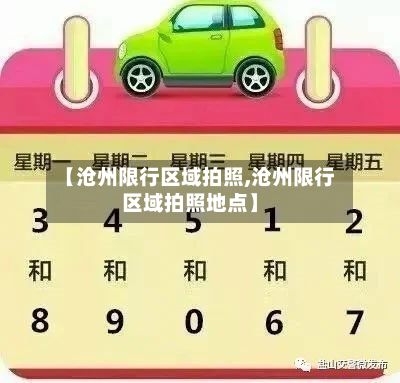 【沧州限行区域拍照,沧州限行区域拍照地点】-第3张图片