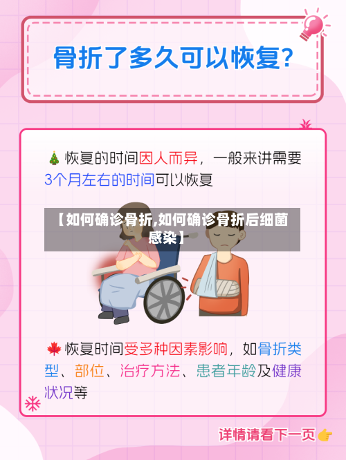 【如何确诊骨折,如何确诊骨折后细菌感染】