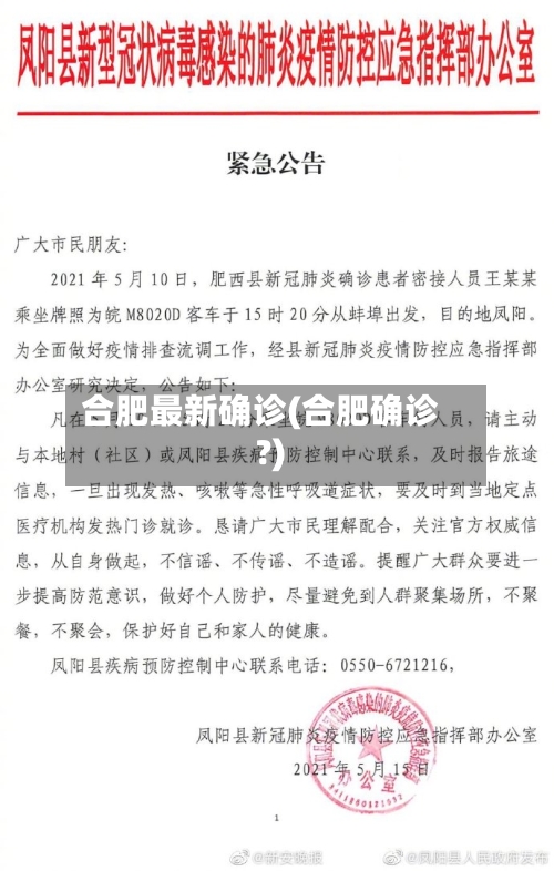 合肥最新确诊(合肥确诊?)-第2张图片