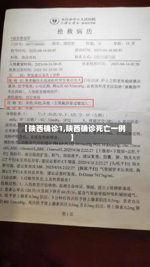 【陕西确诊1,陕西确诊死亡一例】-第2张图片