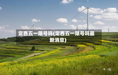 定西五一限号吗(定西五一限号吗最新消息)-第3张图片