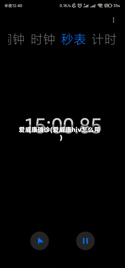 爱威康确诊(爱威康hiv怎么用)