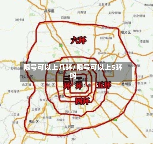 限号可以上几环/限号可以上5环吗