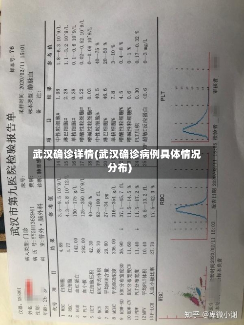 武汉确诊详情(武汉确诊病例具体情况分布)-第2张图片