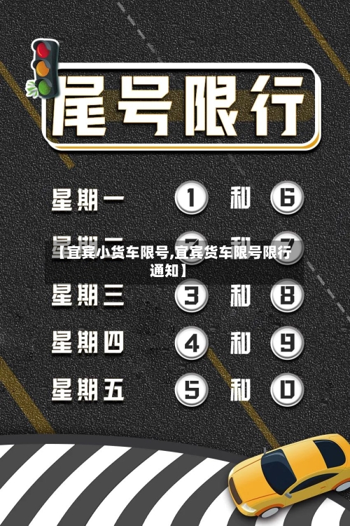 【宜宾小货车限号,宜宾货车限号限行通知】