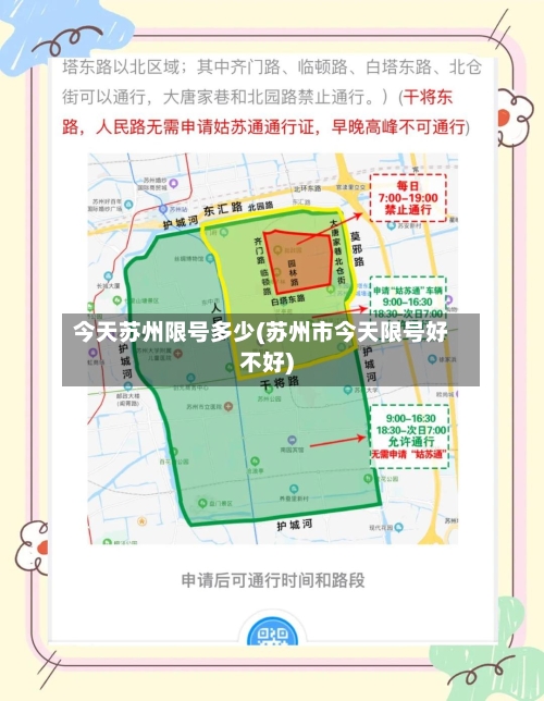 今天苏州限号多少(苏州市今天限号好不好)