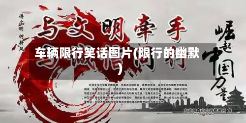 车辆限行笑话图片(限行的幽默)