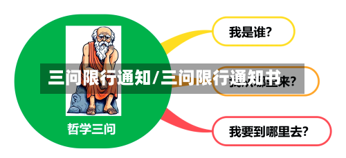 三问限行通知/三问限行通知书-第3张图片