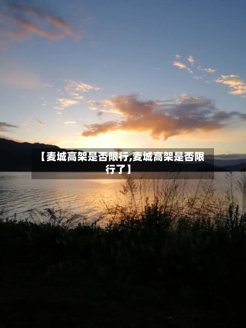 【麦城高架是否限行,麦城高架是否限行了】-第2张图片