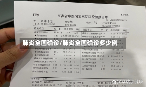 肺炎全国确诊/肺炎全国确诊多少例-第2张图片