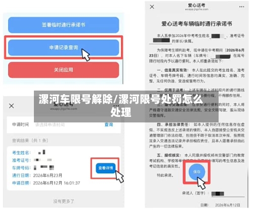 漯河车限号解除/漯河限号处罚怎么处理