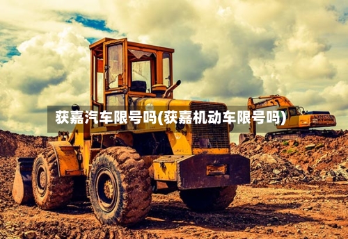 获嘉汽车限号吗(获嘉机动车限号吗)-第3张图片