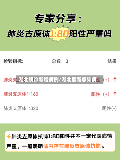 湖北确诊新增病例/湖北最新感染病