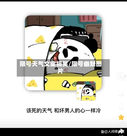 限号天气文案搞笑/限号幽默图片-第2张图片