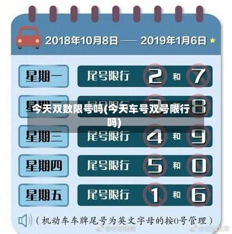 今天双数限号吗(今天车号双号限行吗)-第3张图片