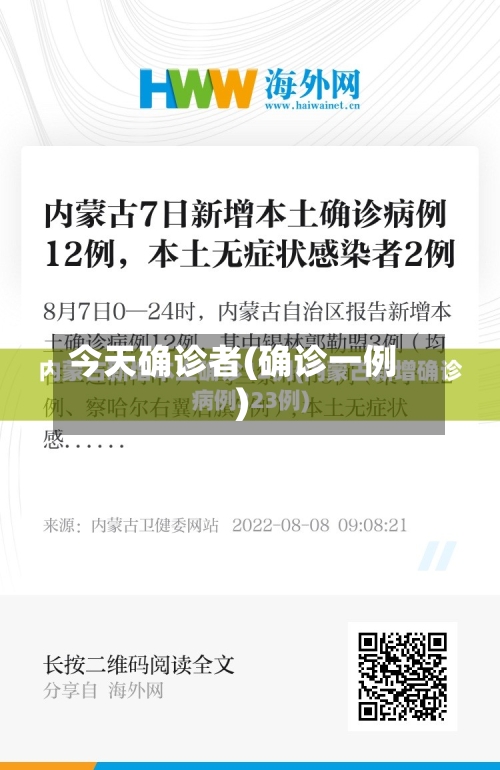 今天确诊者(确诊一例)-第2张图片