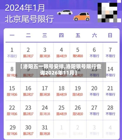 【洛阳五一限号安排,洛阳限号限行查询2026年11月】-第2张图片