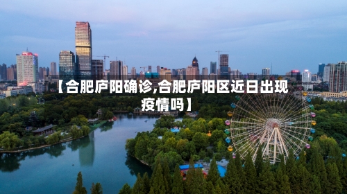 【合肥庐阳确诊,合肥庐阳区近日出现疫情吗】