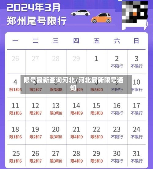 限号最新查询河北/河北最新限号通知-第2张图片