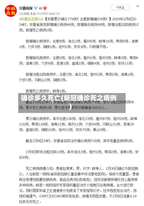确诊多久死亡(新冠确诊死之病例)-第3张图片